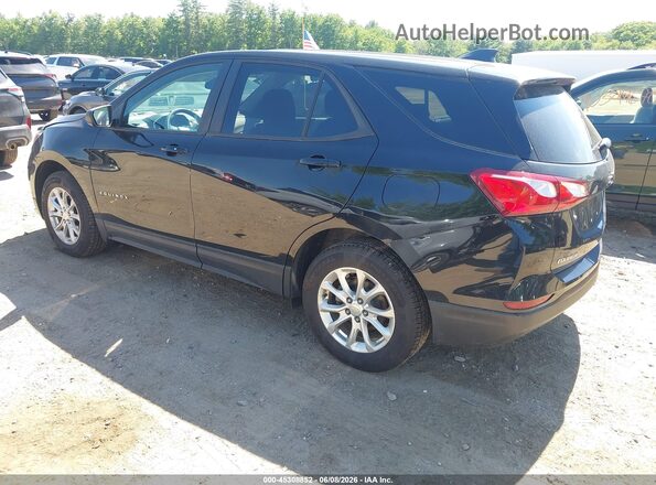2GNAXSEV8L6266885 2020 CHEVROLET EQUINOX Черный Задняя левая четверть