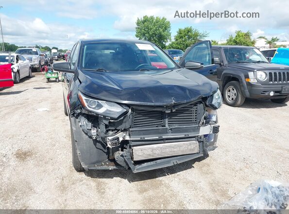2GNAXSEV9J6134098 2018 CHEVROLET EQUINOX Black Դիմացի տեսք
