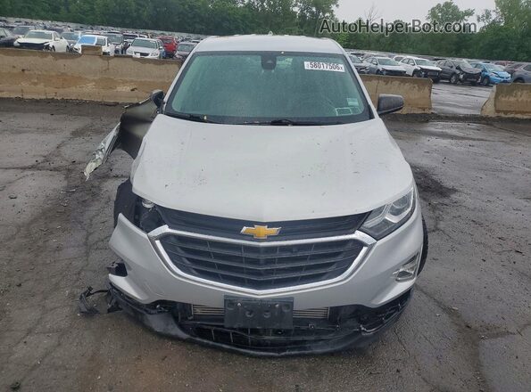 2GNAXSEV9L6191680 2020 CHEVROLET EQUINOX Silver Vista frontal