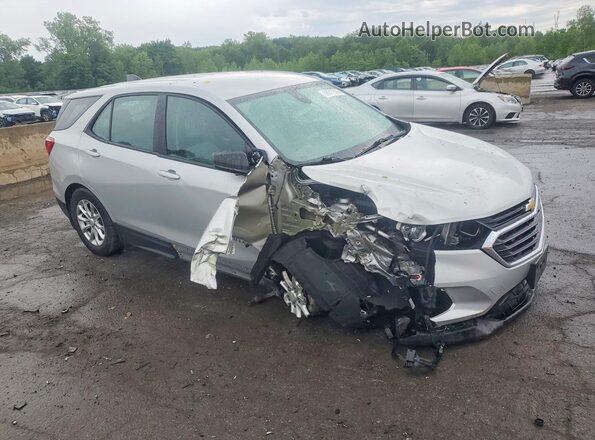 2GNAXSEV9L6191680 2020 CHEVROLET EQUINOX Silver Delantero derecho