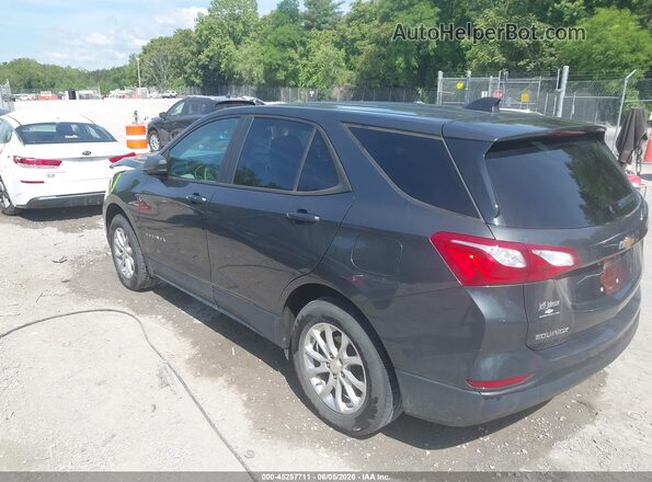2GNAXSEV9M6131867 2021 CHEVROLET EQUINOX Gray Հետևի ձախ