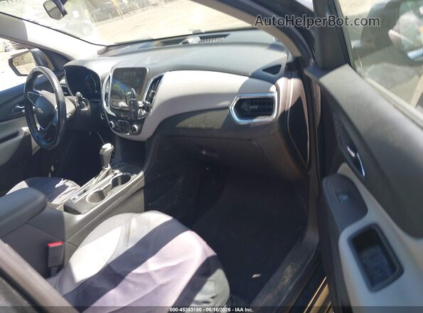 2GNAXSEVXJ6121411 2018 CHEVROLET EQUINOX Gray Вид салону спереду