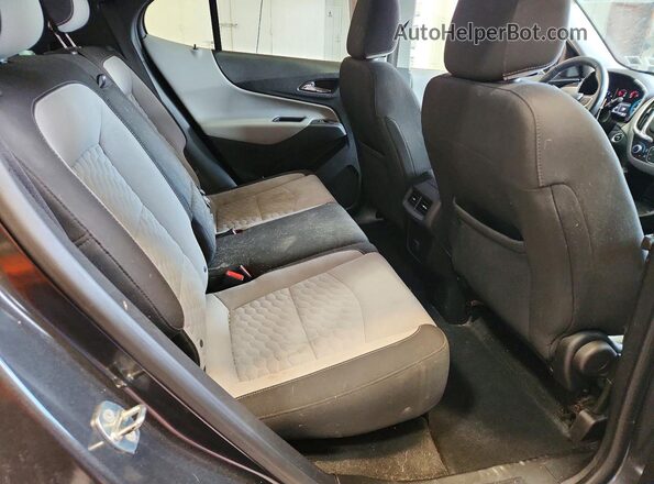 2GNAXTEX1J6164803 2018 CHEVROLET EQUINOX Charcoal Вид задніх сидінь