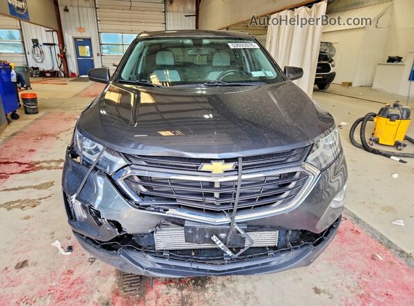 2GNAXTEX1J6164803 2018 CHEVROLET EQUINOX Charcoal Вид спереду