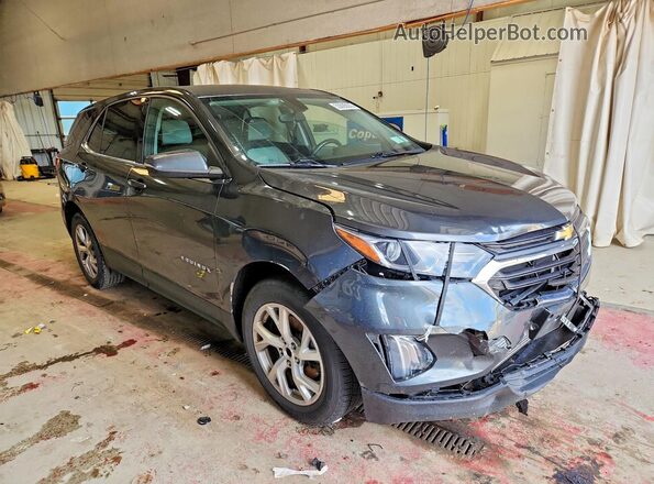 2GNAXTEX1J6164803 2018 CHEVROLET EQUINOX Charcoal Передня права чверть