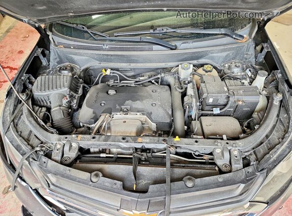 2GNAXTEX1J6164803 2018 CHEVROLET EQUINOX Charcoal Вид задньої частини салону