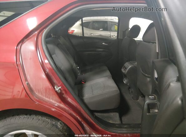 2GNAXTEX6J6288937 2018 CHEVROLET EQUINOX Red VIN sticker view
