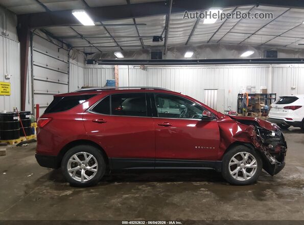 2GNAXTEX6J6288937 2018 CHEVROLET EQUINOX Red Rear interior view
