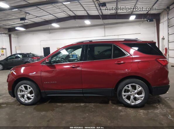 2GNAXTEX6J6288937 2018 CHEVROLET EQUINOX Red 360 interior view