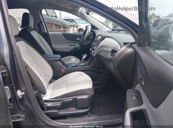 2GNAXUEV0N6144651 2022 CHEVROLET EQUINOX Gray Front interior view