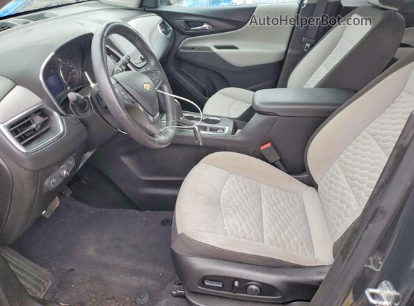 2GNAXUEV1M6130160 2021 CHEVROLET EQUINOX Серый Вид салона спереди