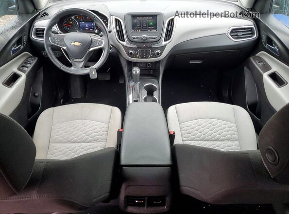 2GNAXUEV1M6130160 2021 CHEVROLET EQUINOX Серый Вид панели приборов