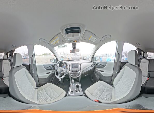 2GNAXUEV1M6130160 2021 CHEVROLET EQUINOX Серый Панорамный вид салона 360°