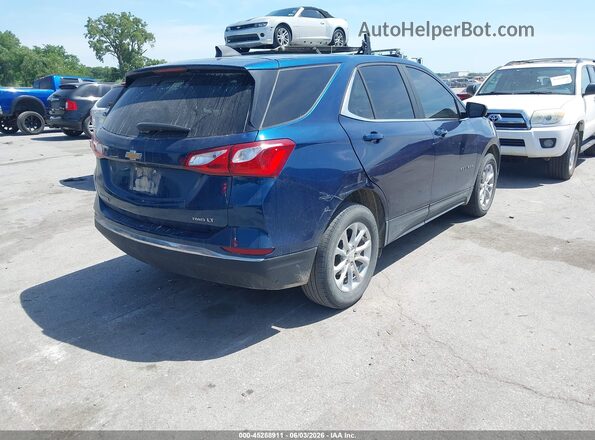 2GNAXUEV1M6157312 2021 CHEVROLET EQUINOX Blue Rear right