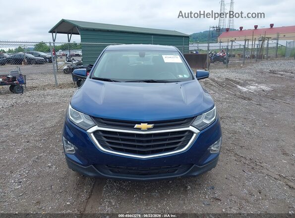 2GNAXUEV2K6284423 2019 CHEVROLET EQUINOX Blue Instrument cluster view