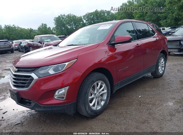 2GNAXUEV2L6178619 2020 CHEVROLET EQUINOX Burgundy Przód lewy