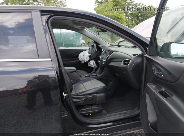 2GNAXUEV2M6125193 2021 CHEVROLET EQUINOX Черный Вид салона спереди