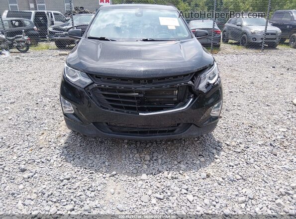 2GNAXUEV2M6125193 2021 CHEVROLET EQUINOX Черный Вид спереди