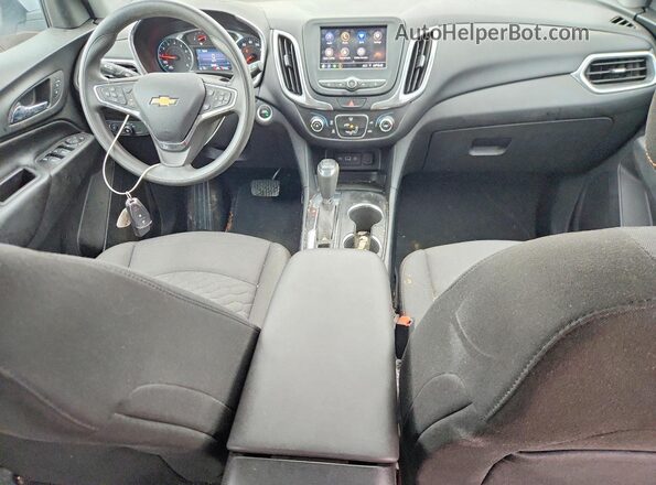2GNAXUEV3L6183019 2020 CHEVROLET EQUINOX Silver წინა პანელის ხედი