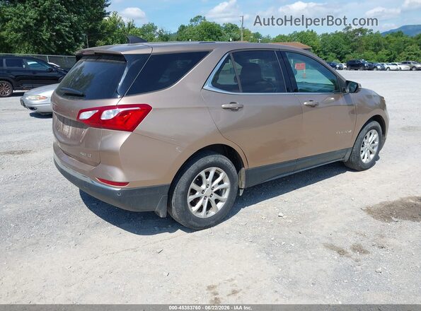 2GNAXUEV5K6167516 2019 CHEVROLET EQUINOX Gold Rear right