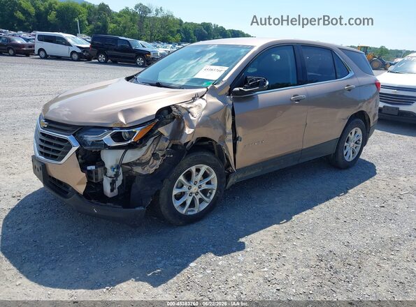 2GNAXUEV5K6167516 2019 CHEVROLET EQUINOX Gold Front left