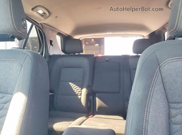 2GNAXUEV5L6100125 2020 CHEVROLET EQUINOX Black Rear seats view