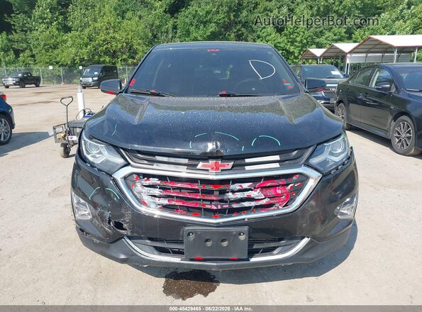 2GNAXUEV5M6140626 2021 CHEVROLET EQUINOX Black Widok zestawu wskaźników