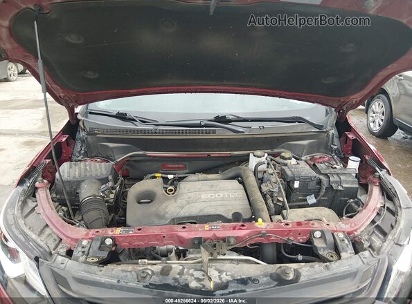 2GNAXUEV5M6149455 2021 CHEVROLET EQUINOX Красный Вид сзади