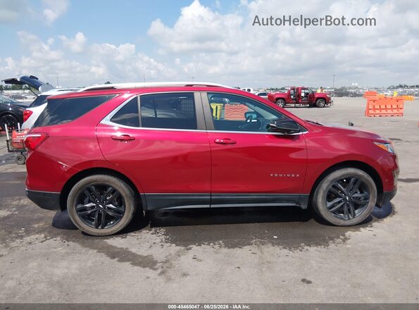 2GNAXUEV6M6150792 2021 CHEVROLET EQUINOX Красный Вид задней части салона