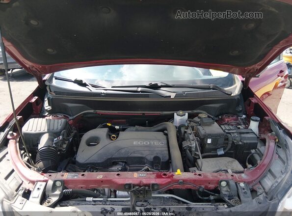 2GNAXUEV6M6150792 2021 CHEVROLET EQUINOX Красный Вид сзади