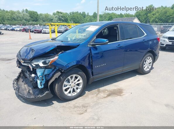 2GNAXUEV7K6236979 2019 CHEVROLET EQUINOX Blue Front left