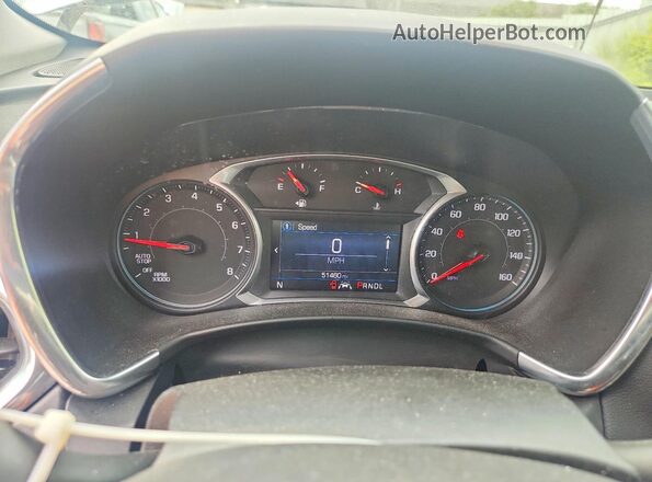2GNAXUEV8L6272844 2020 CHEVROLET EQUINOX Gray Instrument cluster view