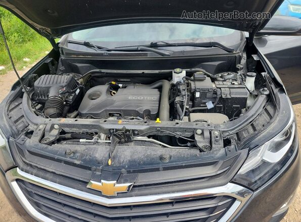 2GNAXUEV8L6272844 2020 CHEVROLET EQUINOX Gray Engine compartment view