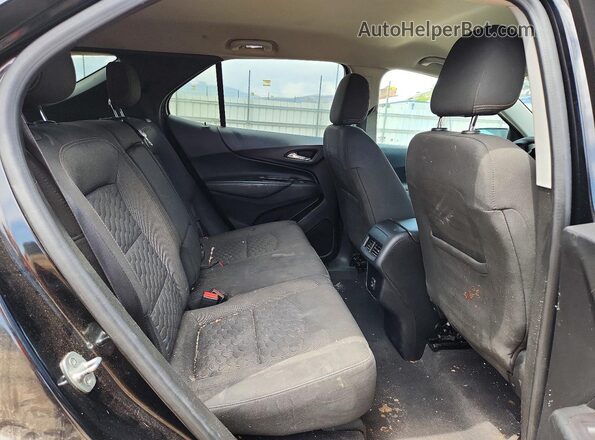 2GNAXUEV9L6119955 2020 CHEVROLET EQUINOX Black უკანა სავარძლების ხედი