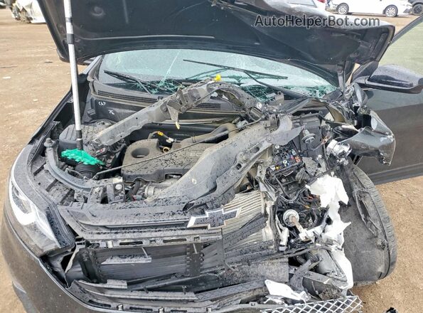 2GNAXUEV9M6134618 2021 CHEVROLET EQUINOX Charcoal Engine compartment view