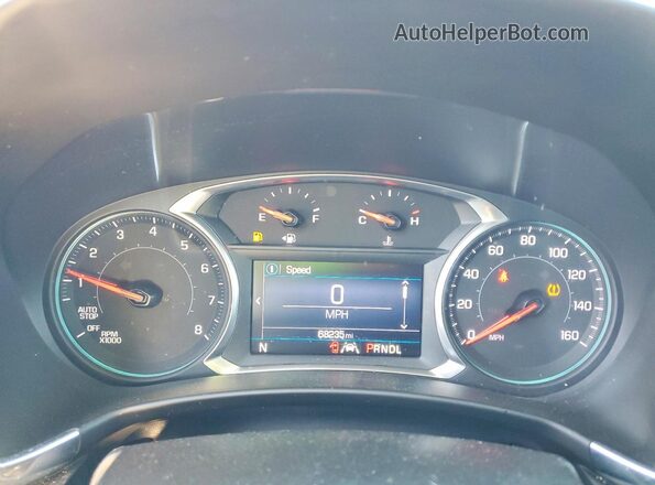 2GNAXUEV9M6135087 2021 CHEVROLET EQUINOX Gray Սարքավորումների վահանակի տեսք