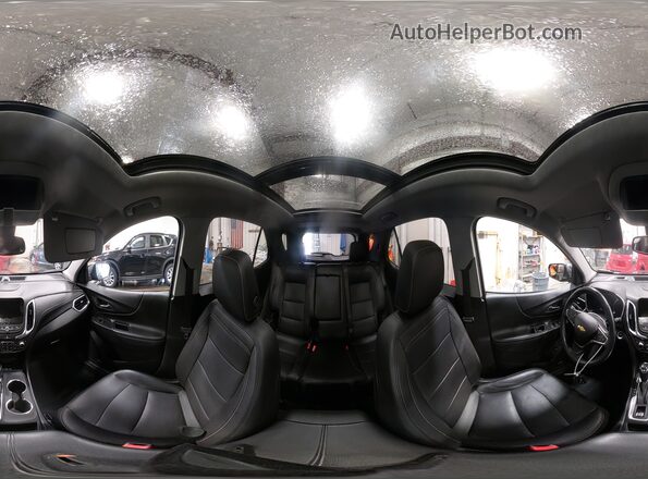 2GNAXVEV4J6149657 2018 CHEVROLET EQUINOX Black Вид наклейки з VIN-кодом