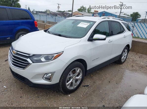 2GNAXVEV7J6228711 2018 CHEVROLET EQUINOX White Առջևի ձախ երեք քառորդ տեսարան