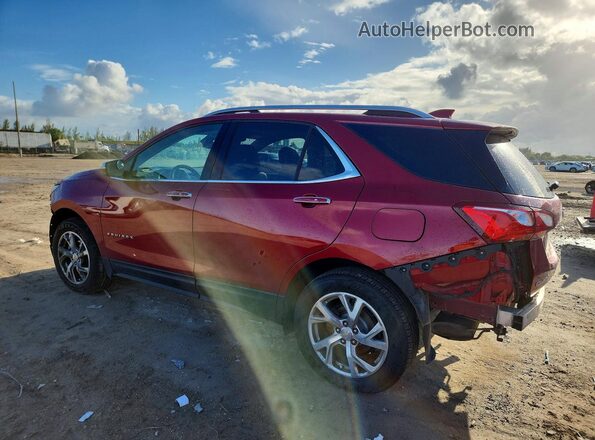 2GNAXVEV9J6222599 2018 CHEVROLET EQUINOX Red Задня ліва чверть
