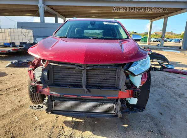 2GNAXVEV9J6222599 2018 CHEVROLET EQUINOX Red Вид спереду