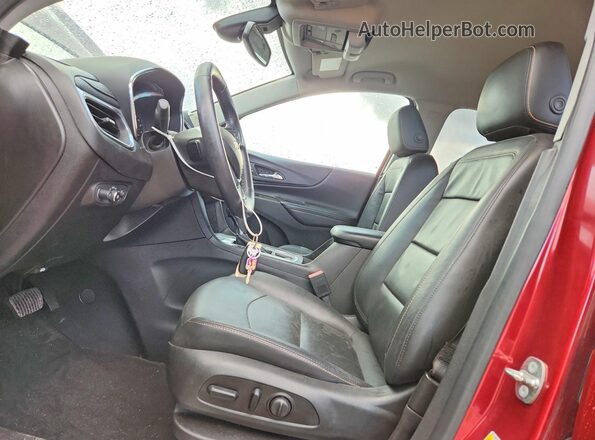 2GNAXVEV9J6222599 2018 CHEVROLET EQUINOX Red Вид салону спереду
