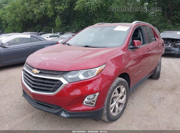 2GNAXVEX2K6263014 2019 CHEVROLET EQUINOX Красный Передняя левая четверть
