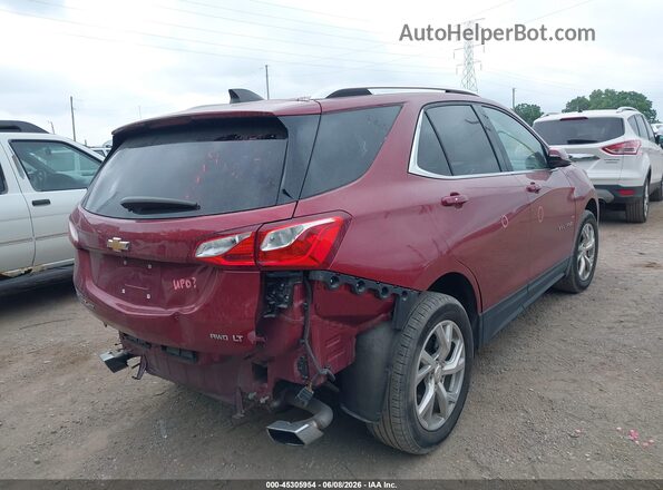 2GNAXVEX2K6263014 2019 CHEVROLET EQUINOX Красный Задняя правая четверть
