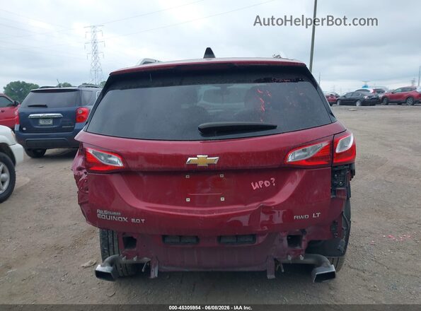 2GNAXVEX2K6263014 2019 CHEVROLET EQUINOX Красный 