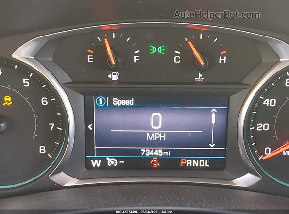 2GNAXVEX3K6137664 2019 CHEVROLET EQUINOX Серый 