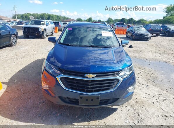 2GNAXVEX3K6186069 2019 CHEVROLET EQUINOX Blue Вид спереду
