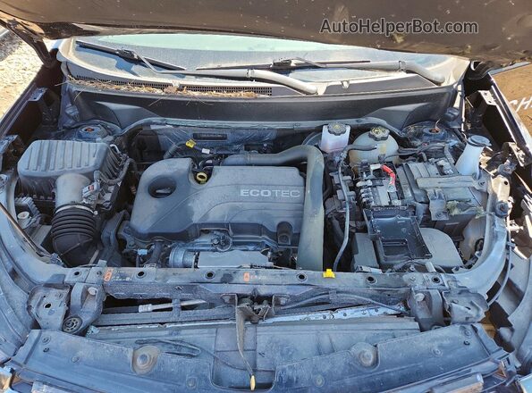 2GNAXWEV9N6152985 2022 CHEVROLET EQUINOX Black Вид підкапотного простору