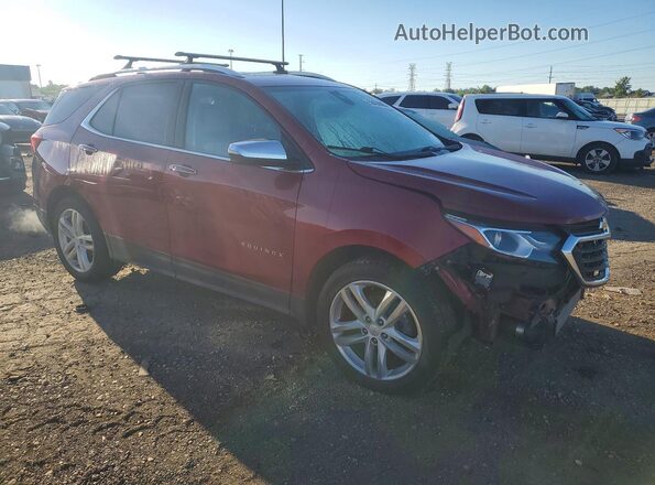 2GNAXWEX2J6198685 2018 CHEVROLET EQUINOX Red Delantero derecho