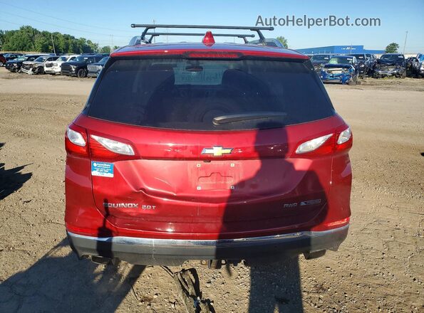 2GNAXWEX2J6198685 2018 CHEVROLET EQUINOX Red Vista trasera