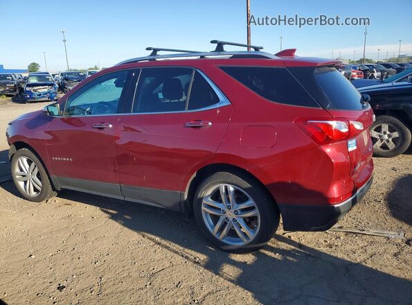2GNAXWEX2J6198685 2018 CHEVROLET EQUINOX Red Trasero izquierdo